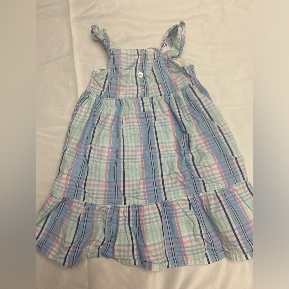 Little Me 2T Stripes Summer Sleeveless Dres. Multicolor